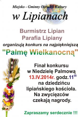 Palma Wielkanocna 2014