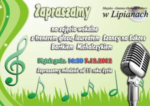 Zajęcia wokalne
